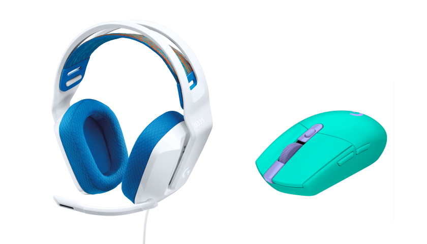 Nový kabelový herní headset G335 a herní myš G305