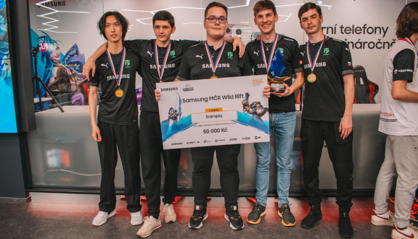 Samsung MČR Wild Rift ovládli hráči Entropiq Samsung MČR Wild Rift ovládli hráči Entropiq