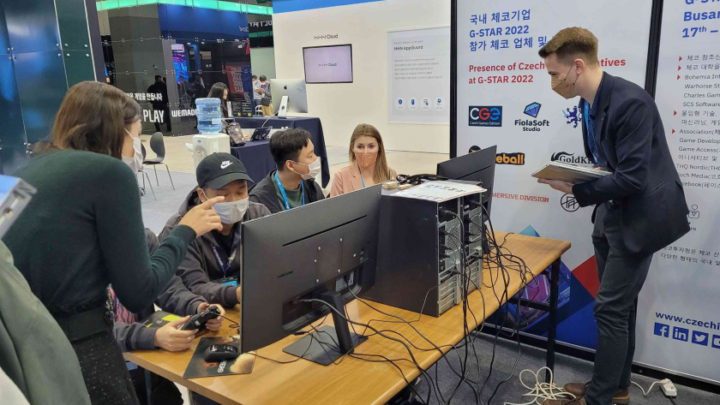 Česká herní studia se ukázala na prestižní konferenci v Koreji