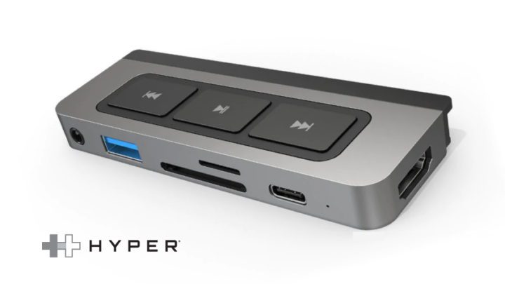 HyperDrive 6-in-1 USB-C Media Hub pro iPad