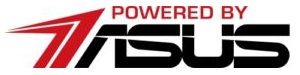 Powered by ASUS logo