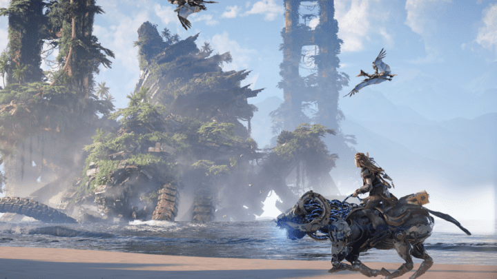 Nejnovější patch pro Horizon Forbidden West: Burning Shores opravuje značné chyby