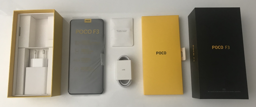 Poco F3 box