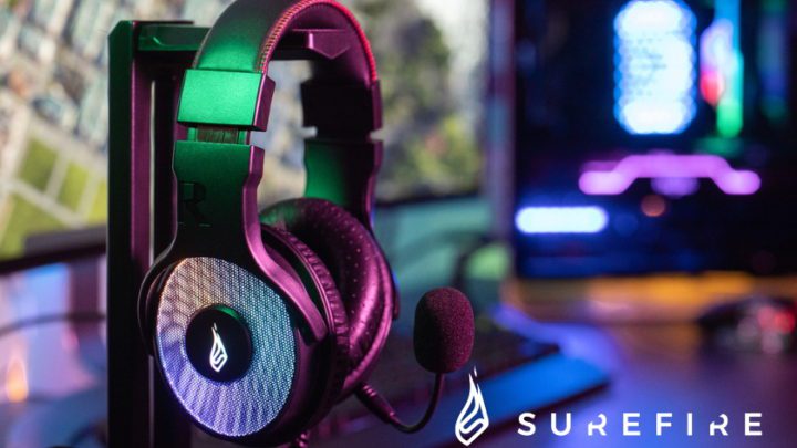 Herní RGB headset SureFire Harrier 360