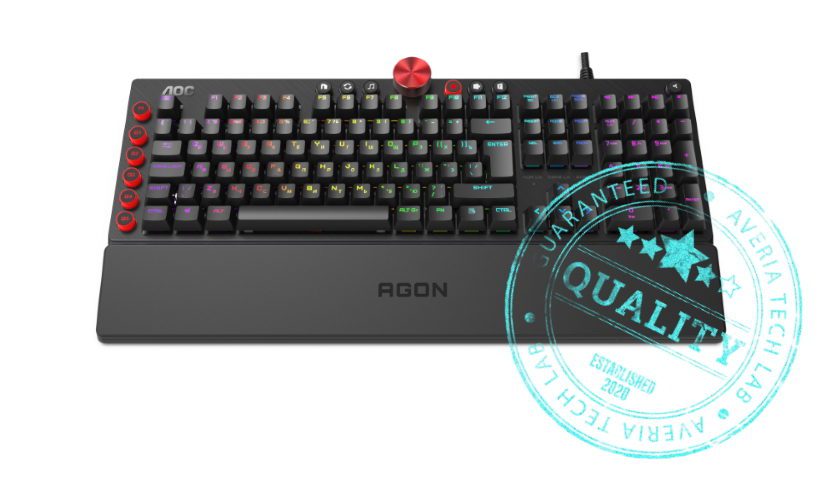 Recenze herní klávesnice AGON AGK700