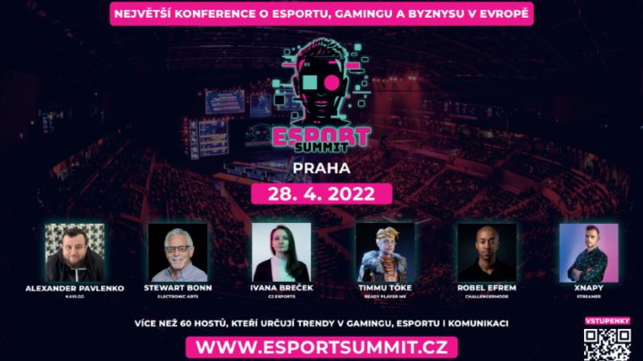 Praha hostí Esport Summit