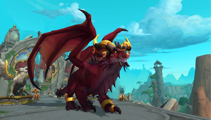Expanze Dragonflight do World of Warcraft je venku