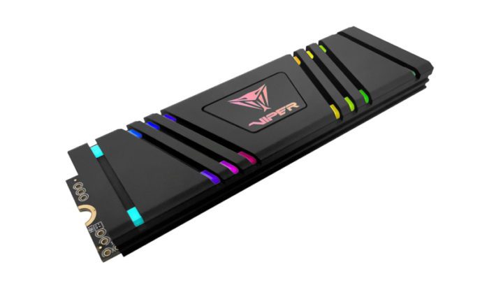 První SSD disk RGB M.2 PCIe Gen 4×4 na světě
