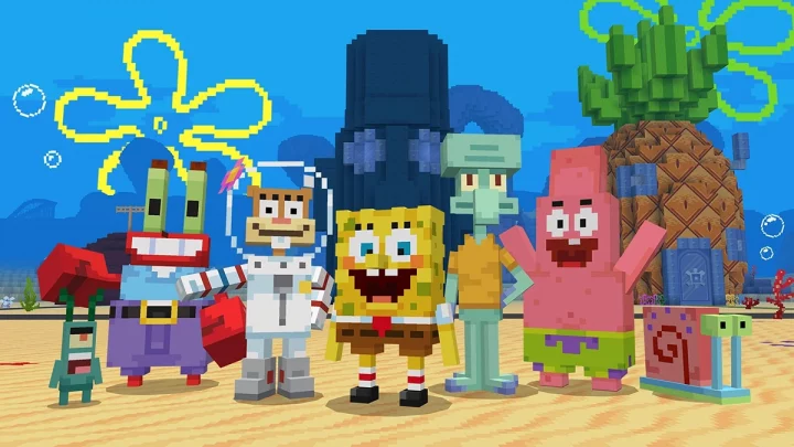 Spongebob v Minecraftu aneb nové DLC