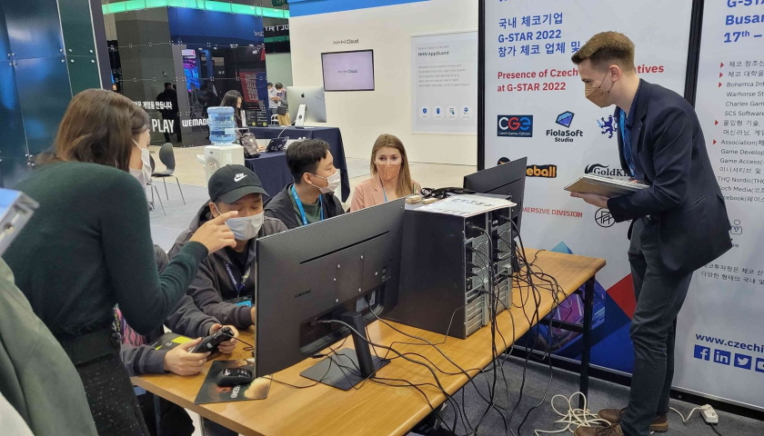 Česká herní studia se ukázala na prestižní konferenci v Koreji