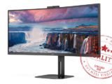 Prohnutý ultraširoký monitor AOC CU34V5CW-BK