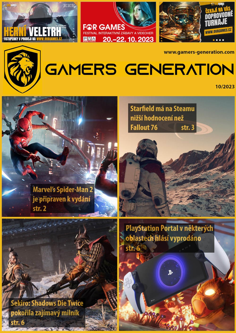 GAMERS GENERATION 10-2023