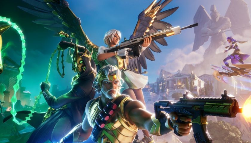 5. kapitola Fortnite odhaluje novou sezónu s tématikou řecké mytologie