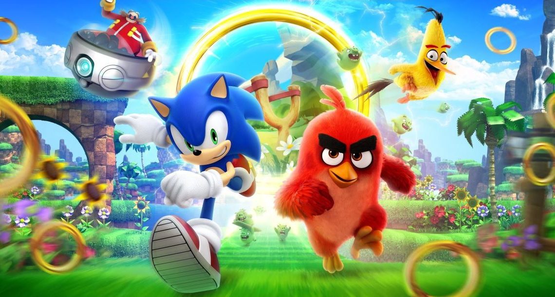 Sonic se střetává s Angry Birds v nové spolupráci Sega a Rovio